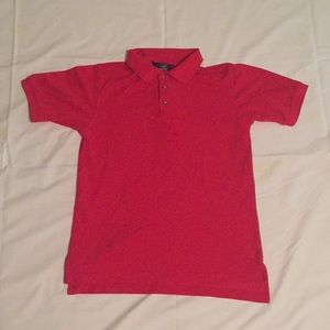 Red Short Sleeve Dress Shirt